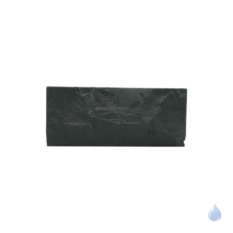 Marbre Noir Volcan Aspect Sculpté